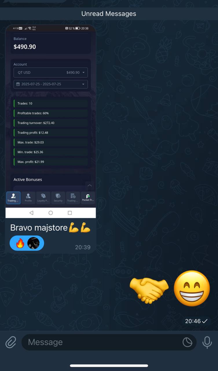 Telegram screenshot