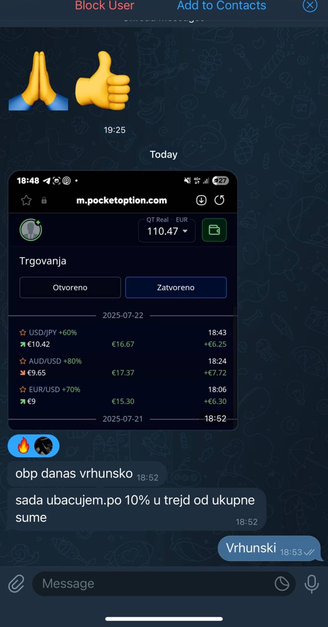 Telegram screenshot