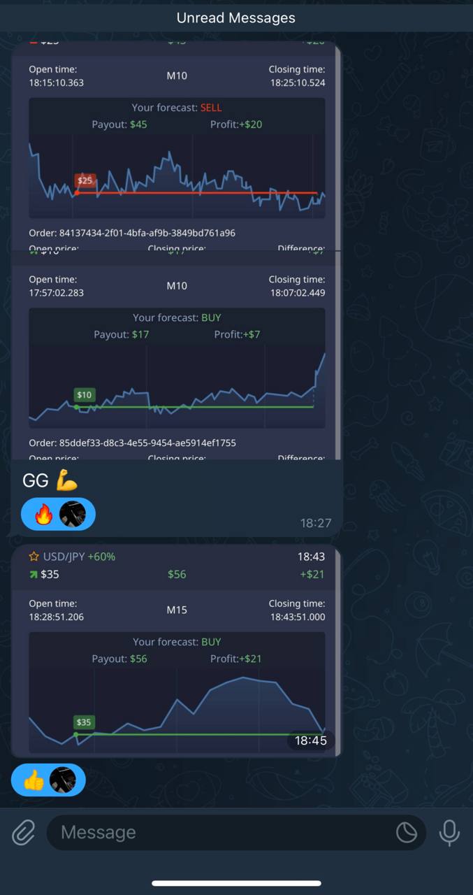 Telegram screenshot